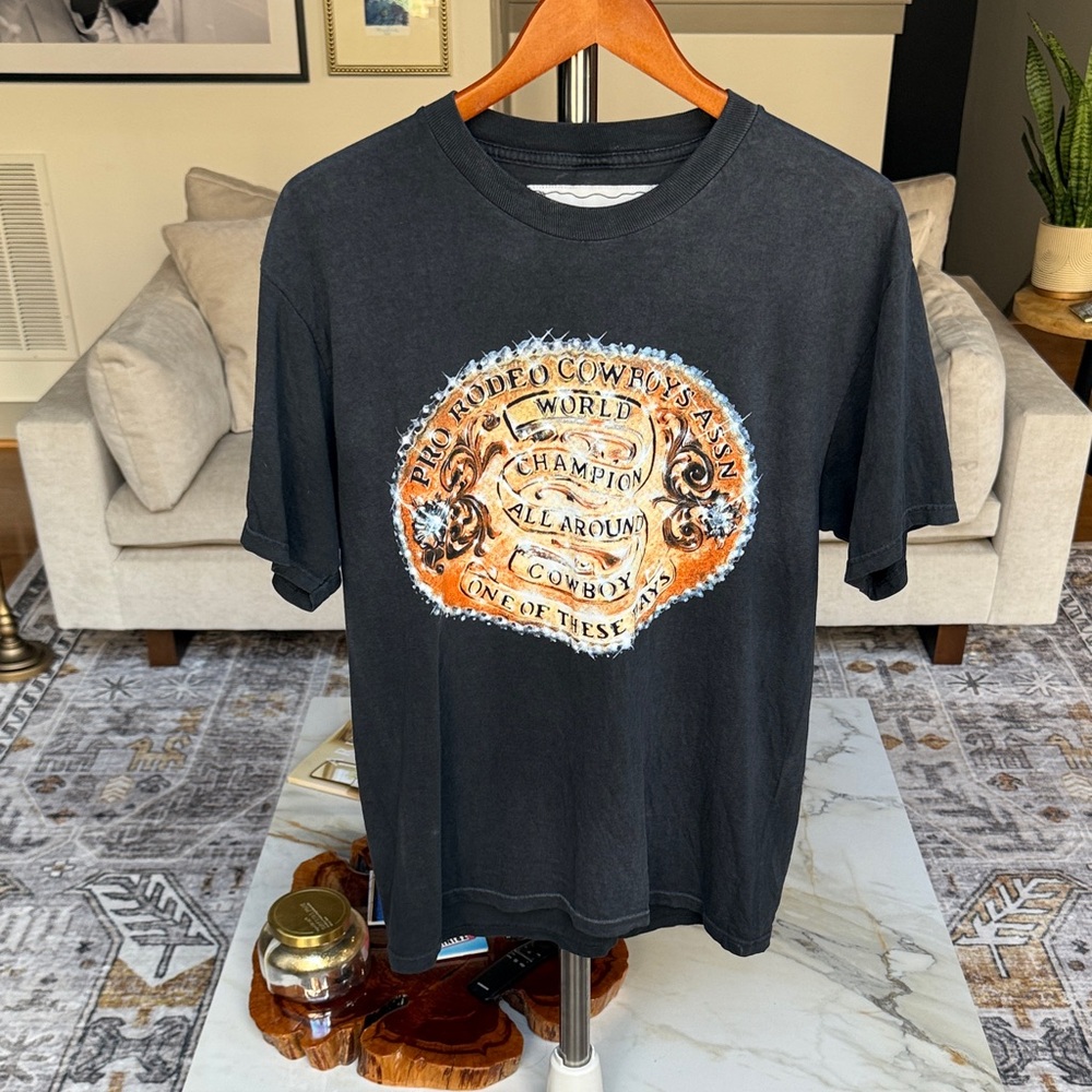 Champion Black Graphic Tee